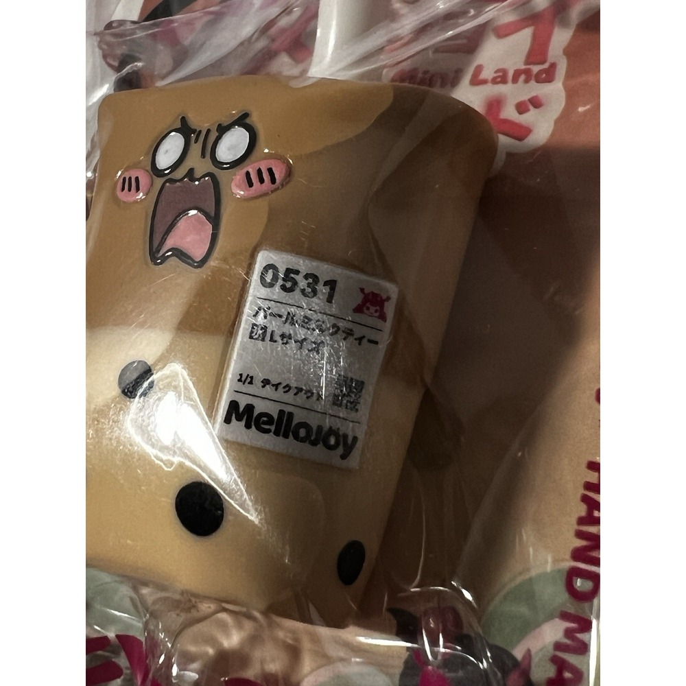 MelloJoy Mini Land Mini angry boba milk tea Squishy Stress Relief Toy Dry Yogurt - Picture 3 of 13